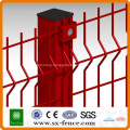 PVC coated welded wire mesh fence